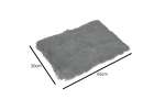 Dog bed mat 65x50cm black 10