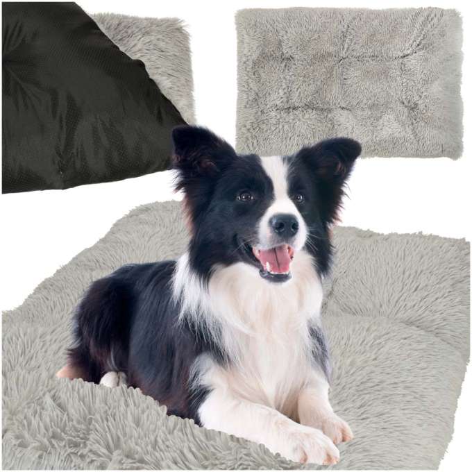 Dog bed mat XXL 110x80cm grey