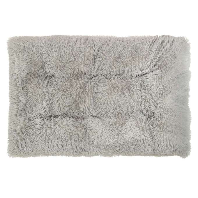 Dog bed mat XXL grey 110x75cm