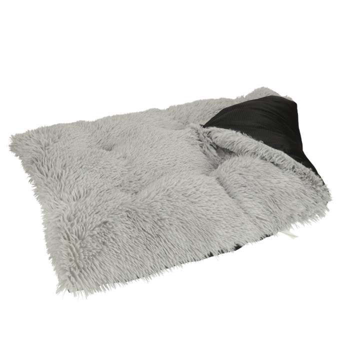 Dog bed mat XXL grey 110x75cm
