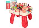Educational interactive table for children with sound red Bibi-inn 1