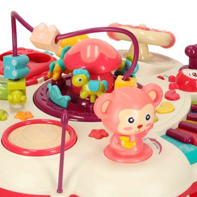 Educational interactive table for children with sound red Bibi-inn