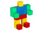 Educational magnetic cubic construction blocks 32 el. 7