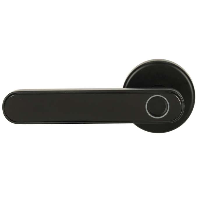 Electronic door lock fingerprint code handle bluetooth