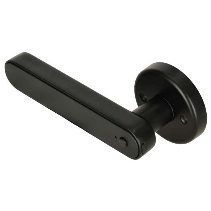 Electronic door lock fingerprint code handle bluetooth