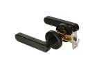 Electronic door lock fingerprint code handle bluetooth 7