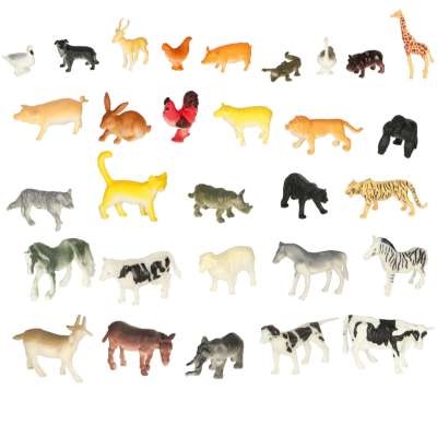 Figures zoo animals set of 59 el.