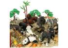Figurki zwierzęta zoo zestaw 59 el. 4