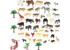 Figurki zwierzęta zoo zestaw do zabawy 59 el. 9