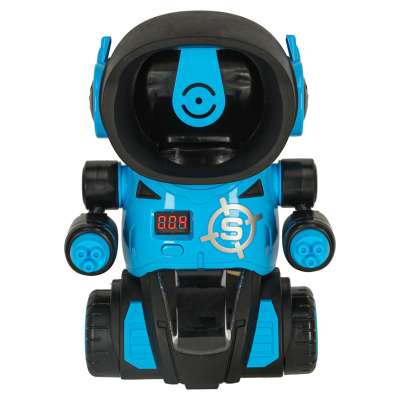 Hungry robot target shooting arcade game set gun + balls