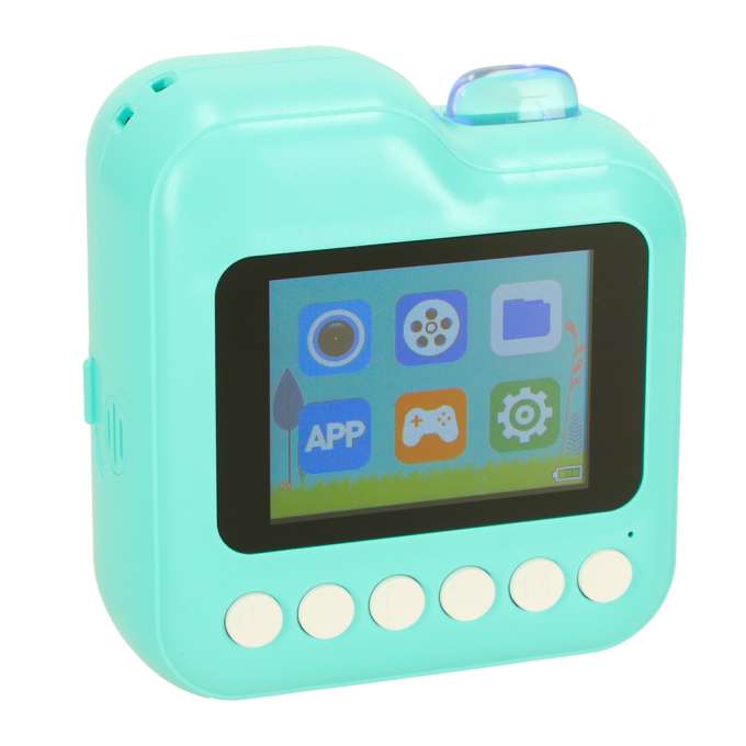 Instant camera for children 1GB 24mpx green