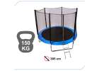 Trampolina ogrodowa dla dzieci siatka 305cm 10ft 42kg 5