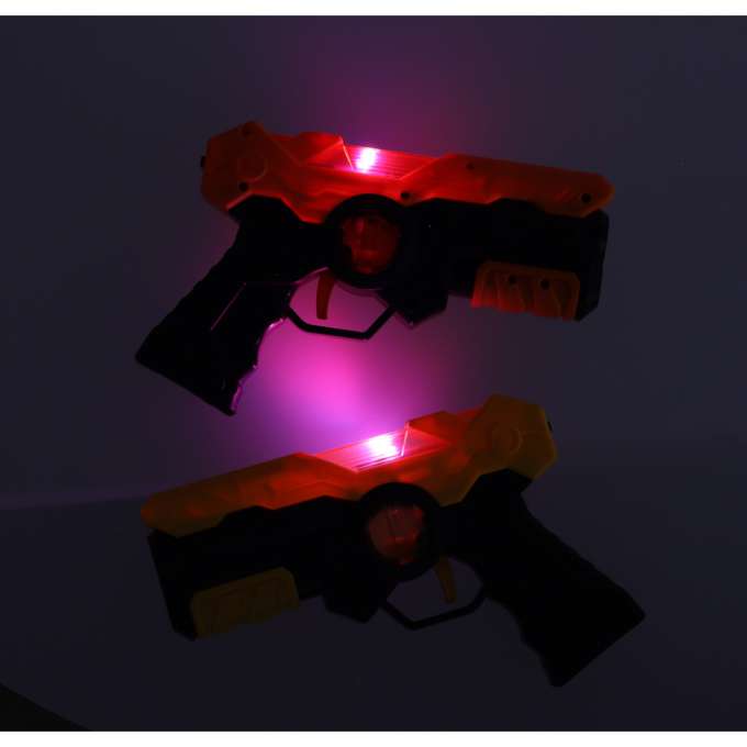 Laser paintball gun with infrared target set of 2 pcs.
