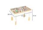 Lulilo manipulative table montessori pastel 11