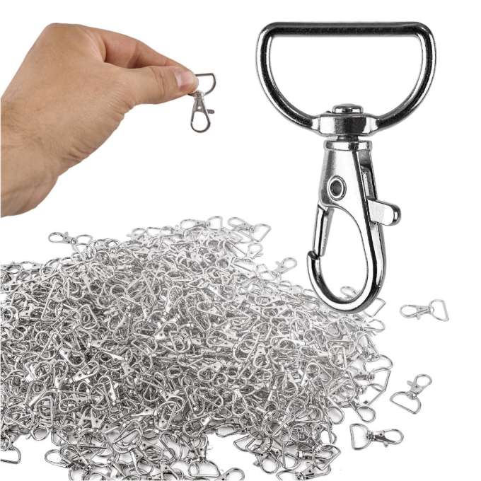 Metal carabiner fish 500 pcs.