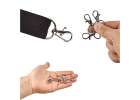 Metal carabiner fish 500 pcs. 3