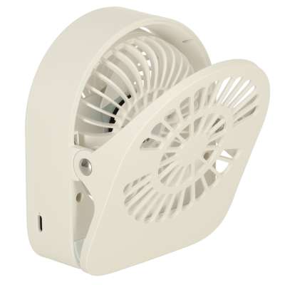 Mini desk fan with USB clip