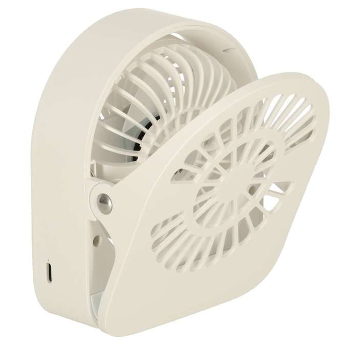 Mini desk fan with USB clip