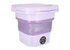 Mini folding portable washing machine 12L purple 3