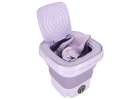 Mini folding portable washing machine 12L purple 5