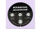 Mini folding portable washing machine 12L purple 11