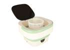 Mini portable washing machine folding 12L green 11