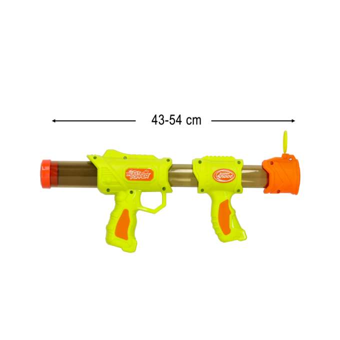 Nerfy cartridge ball gun 2in1 green