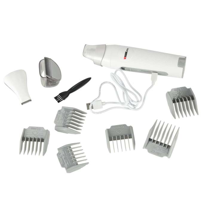 Pet hair vacuum cleaner grooming