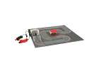 Police car racing track 64x64cm 2