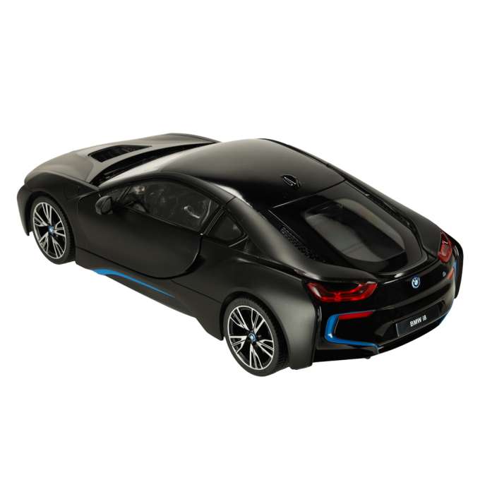 RC car 1:14 BMW i8 opening doors black