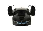 RC car 1:14 BMW i8 opening doors black 5