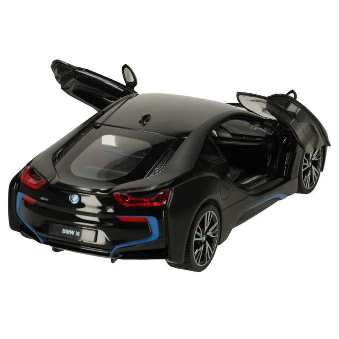 RC car 1:14 BMW i8 opening doors black