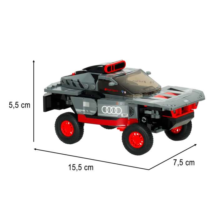 RC car 1:30 Audi RS Q e-tron pads