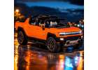 RC car Rastar 93000 Hummer EV 1:16 orange 10