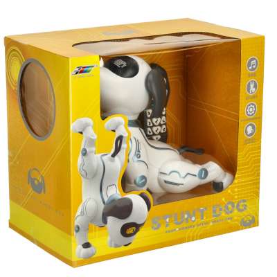 RC dog remote control robot jumps walks