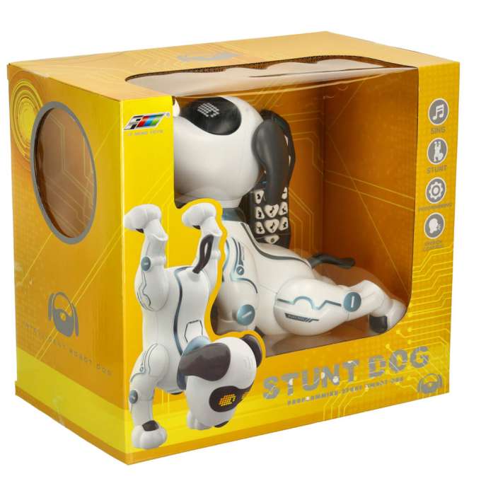 RC dog remote control robot jumps walks