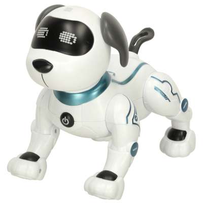RC dog remote control robot jumps walks