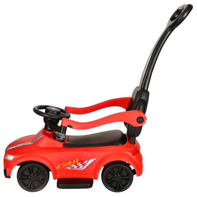 Rider push car 3in1 with sound lights red