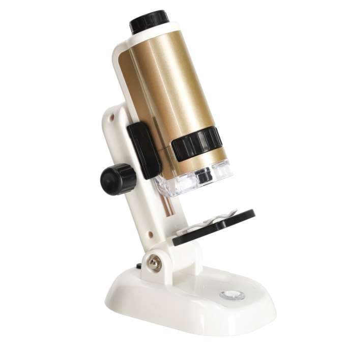 Scientific educational school microscope for children