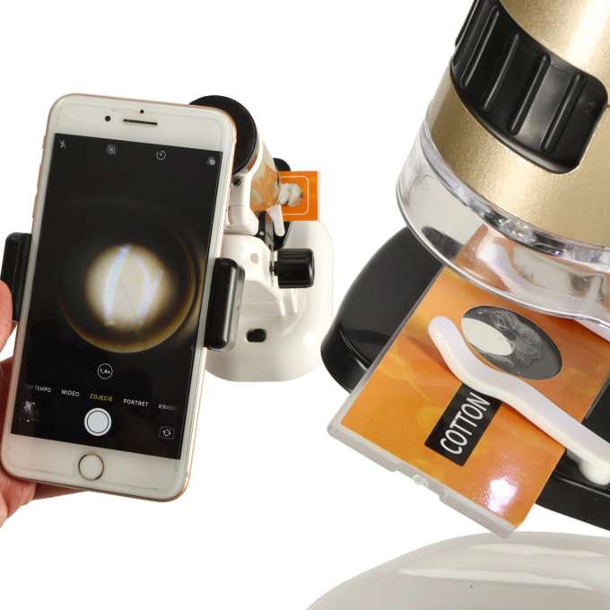 Scientific educational school microscope for children