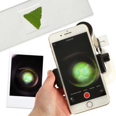 Scientific educational school microscope for children
