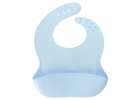 Silicone children's dishes teddy bear light blue 4el 2