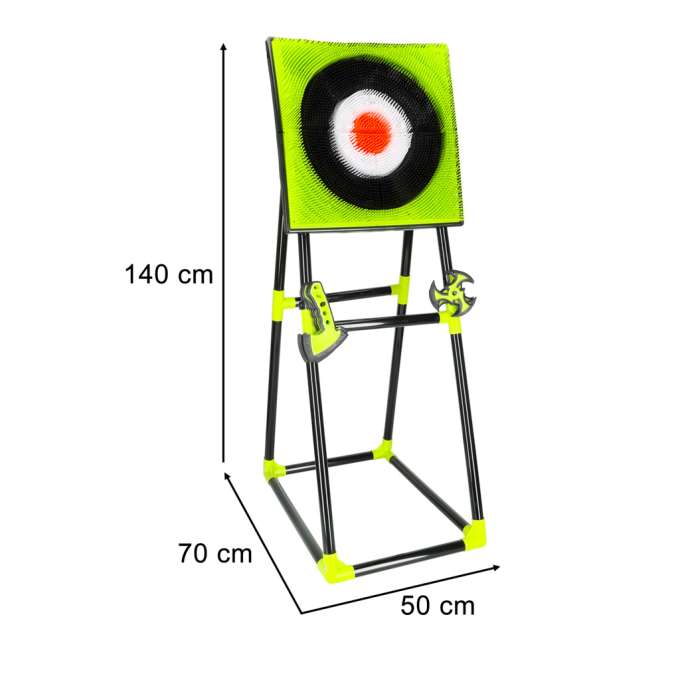 Silicone dartboard axe target for children