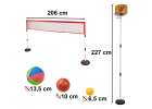 Sports set 5in1 badminton basketball volleyball tennis frisbee 3
