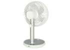 Standing fan on a leg white 4