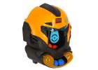 Target shooting robot head arcade game set gun + balls 4