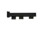 Telescopic extension wall hanger 114cm black 3