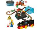 Train car track construction site 55el 1