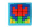 Układanka kreatywna logiczna klocki puzzle mozaika 175 elementów 9