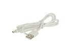 Wentylator wiatrak biurkowy z klipsem USB 11 cm biały 10